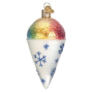 Snow Cone Glass Ornament - Old World Christmas
