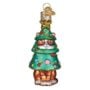 Meowmas Tree Glass Ornament - Old World Christmas