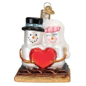 Smores In Love Glass Ornament - Old World Christmas