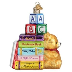 Favorite Childrens Book Glass Ornament - Old World Christmas