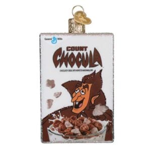 Count Chocula Box Glass Ornament - Old World Christmas