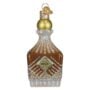 Whiskey Bottle Decanter Glass Ornament - Old World Christmas