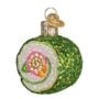 Shimmering Sushi Roll Glass Ornament - Old World Christmas