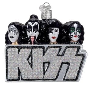 Kiss Band Glass Ornament - Old World Christmas
