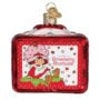 Strawberry Shortcake Box Glass Ornament - Old World Christmas