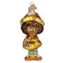 Orange Blossom Glass Ornament - Old World Christmas