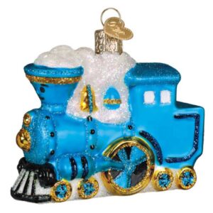 Little Engine Could Train Glass Ornament - Old World Christmas