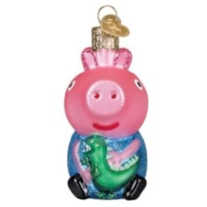 George Pig Glass Ornament - Old World Christmas