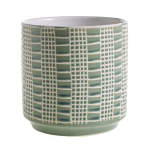 Zati Pot - Green - 6.5"