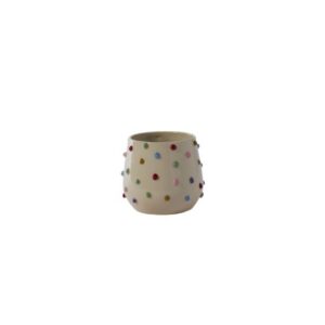 Color Dot Pot – Multi – 5.25″