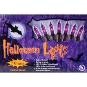 String Lights – Purple – 14.5′