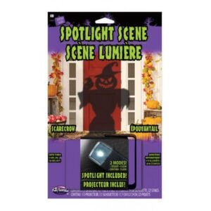 Silhouette Scarecrow Spotlight