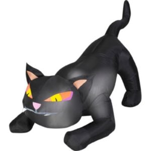 Airblown Black Cat – 4′ x 3′