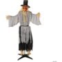 Pumpkin Scarecrow Head Turning – 6′