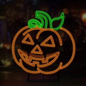LED Vibrant Motion Pumpkin - 48"