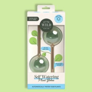 Self-Watering Glass Plant Globes – We The Wild – 2 Pack