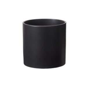 Cercle Pot - Matte Black - 6.5"