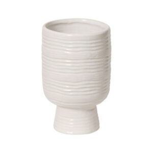 Monaco Vase - White - 5.5"