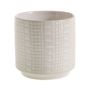 Zati Pot - White - 4.75"