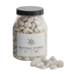 Natural Stones - White - 37 OZ