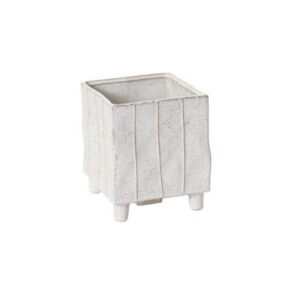 Tarragona Square Planter - White - 5.5"