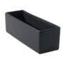 Urban Rectangle Planter - Matte Black - 12"