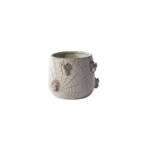 House Spider Pot - White - 6"
