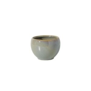 Tallie Round Pot - Blue - 6.5"