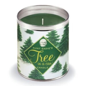 Snowy Tree Candle – Aunt Sadie’s Tree-in-a-Can – 12oz