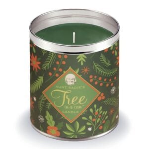 Winter Greens Tree-in-a-Can Candle - Aunt Sadie's - 12oz