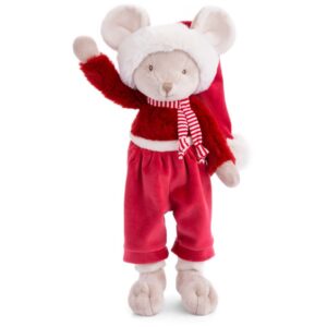 Christmas Henry Mouse - Red - Bukowski Bears - 12"