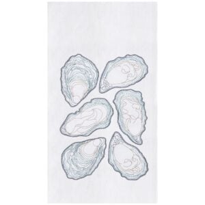 Oysters Tea Towel - 18" x 27"