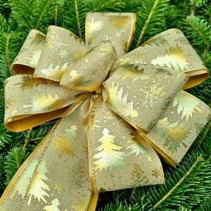Golden Forest Bow - Gold - 9"