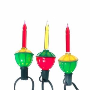 Multicolored Bubble Light Set - 15'