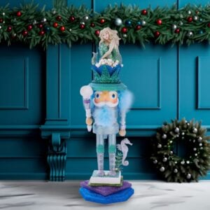 Mermaid King Nutcracker - Kurt Adler - 17"