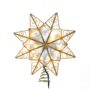 Capiz Star Tree Topper - Kurt Adler - Gold - 9.27"