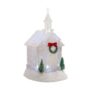 Church Snow Globe - LED - Battery Op - 10.5"