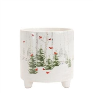 Christmas Scene Planter - 4.25"