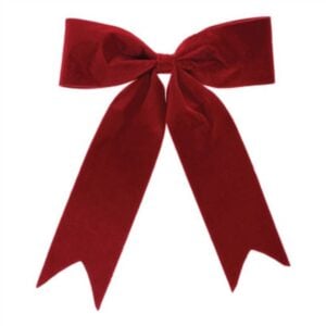 Bow Ornament - Red - 16"