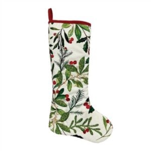Holly Berries Stocking - 18"