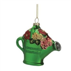 GWatering Can Glass Ornament - 3"