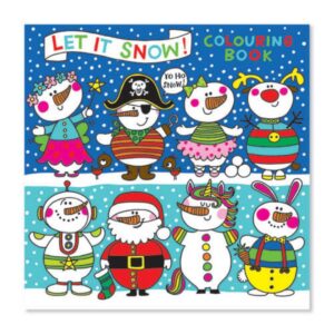 Let It Snow Coloring Book - 8 x 8