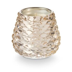 Winter White Pinecone Votive Candle - Illume - 1.9 oz