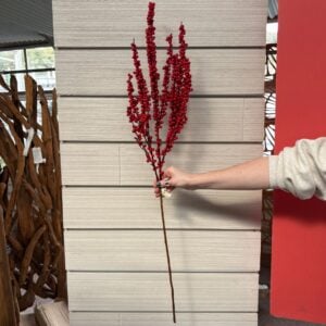 Ilex Berry Stem - Red - 40"