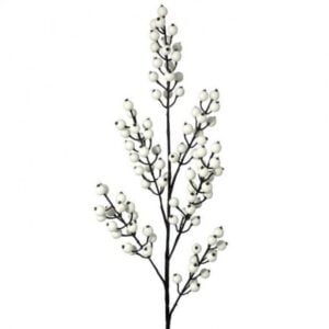 Waterproof Winterberry Spray - White - 30"