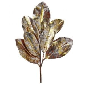 Magnolia Leaf Spray - Gold - 24"