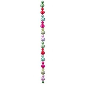 Retro Ball Garland - Holiday Multi - 48'