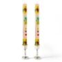 Pastel Heart Taper Candle - 9" - 2 Pack