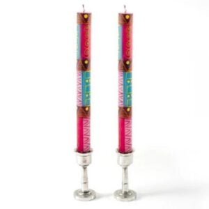 Blue Moon Taper Candle - 9" - 2 Pack