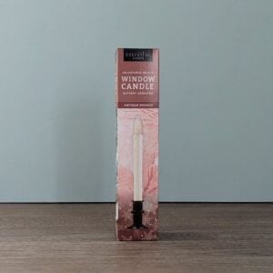 LED Window Candle - Battery Operated - Antique Bronze